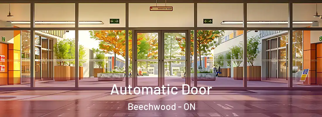  Automatic Door Beechwood - ON