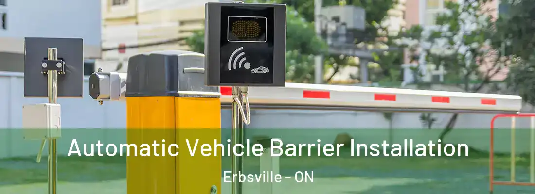  Automatic Vehicle Barrier Installation Erbsville - ON