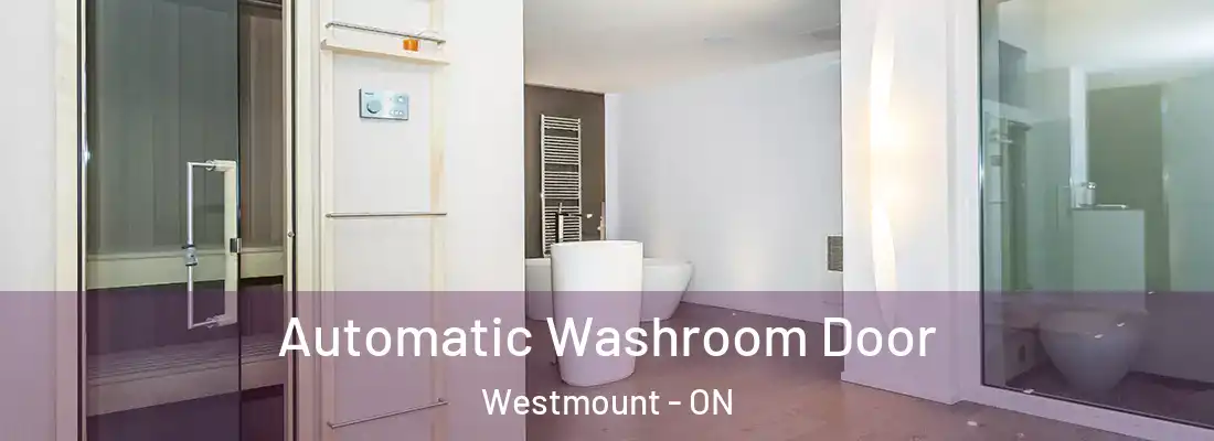  Automatic Washroom Door Westmount - ON