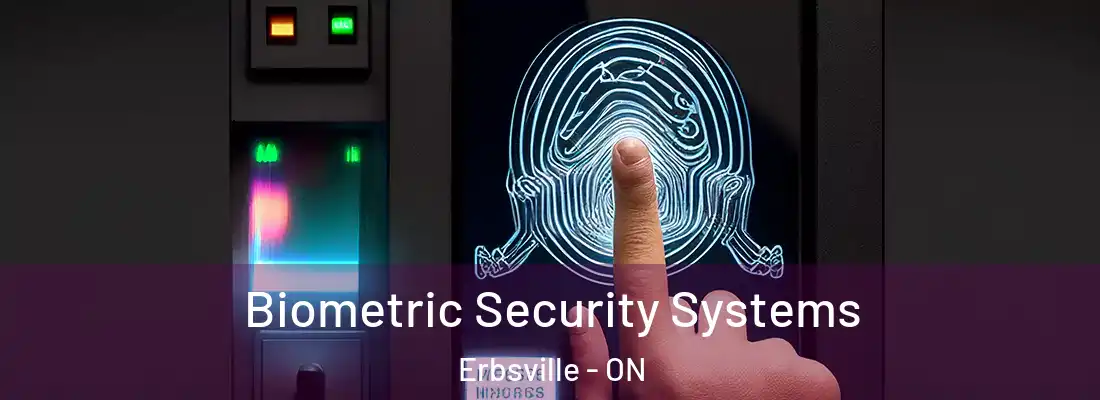  Biometric Security Systems Erbsville - ON