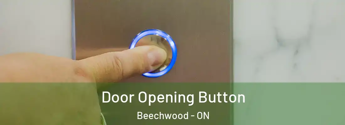  Door Opening Button Beechwood - ON