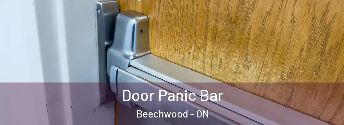  Door Panic Bar Beechwood - ON