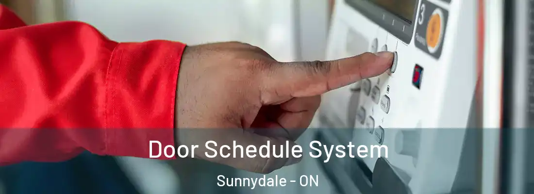  Door Schedule System Sunnydale - ON