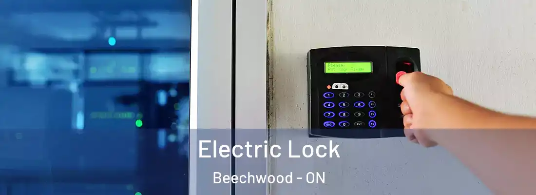  Electric Lock Beechwood - ON