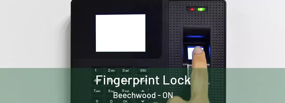  Fingerprint Lock Beechwood - ON