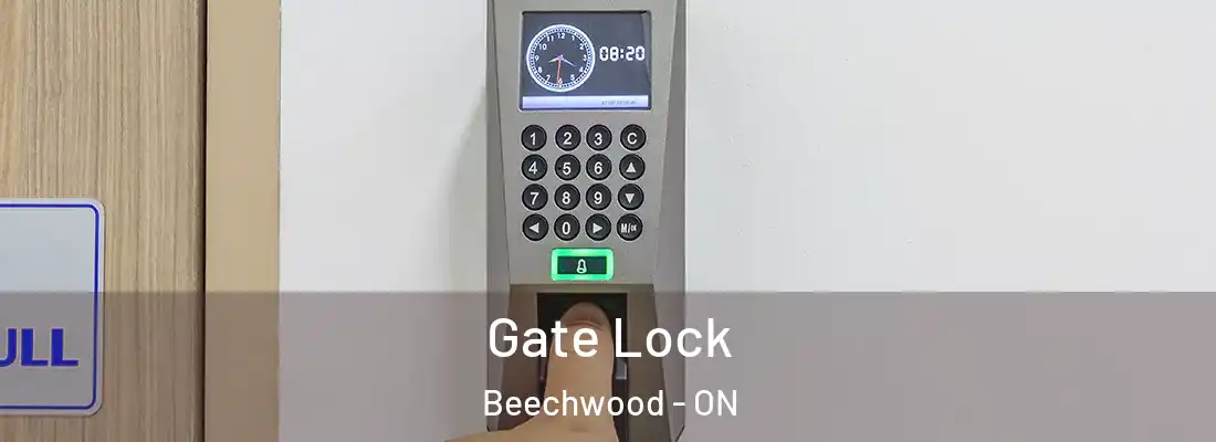  Gate Lock Beechwood - ON