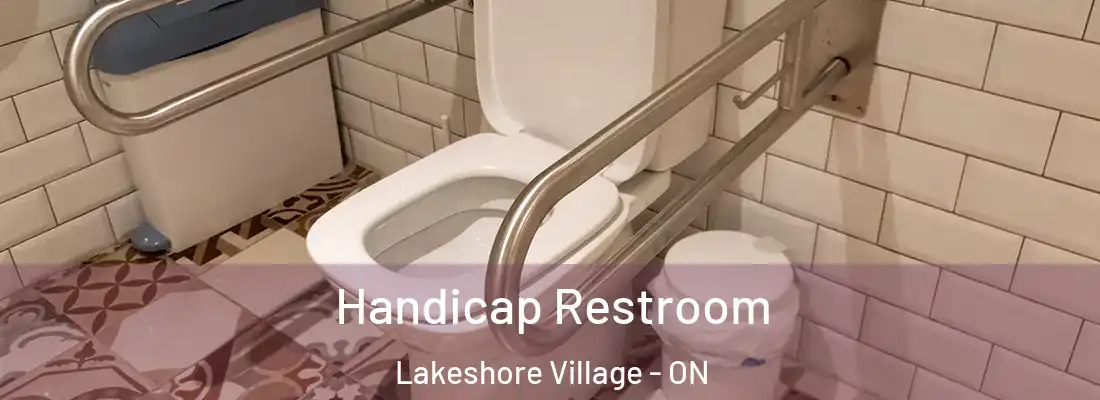  Handicap Restroom Lakeshore Village - ON