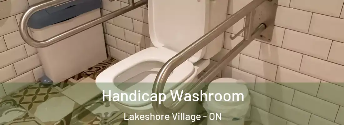  Handicap Washroom Lakeshore Village - ON