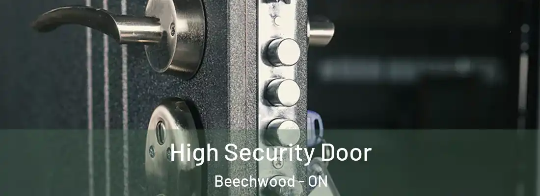 High Security Door Beechwood - ON