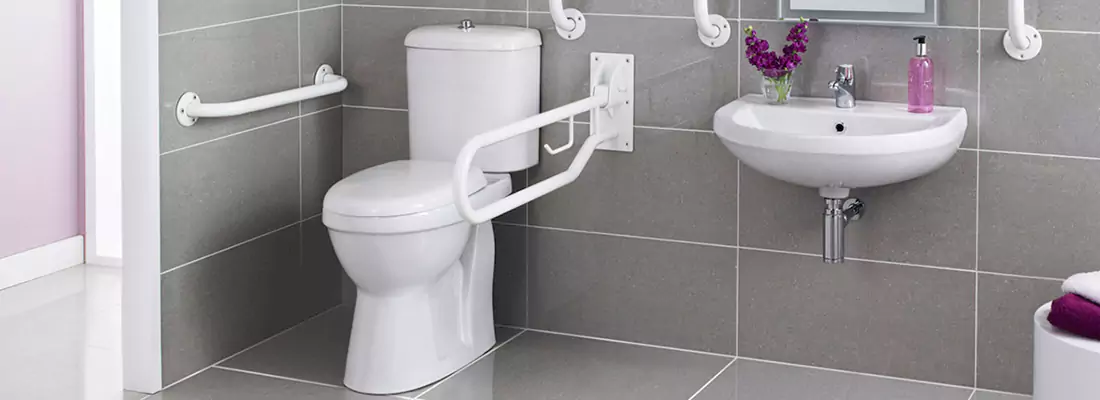 Modern Handicap Bathroom Solutions with Safety Features in Erbsville, ON