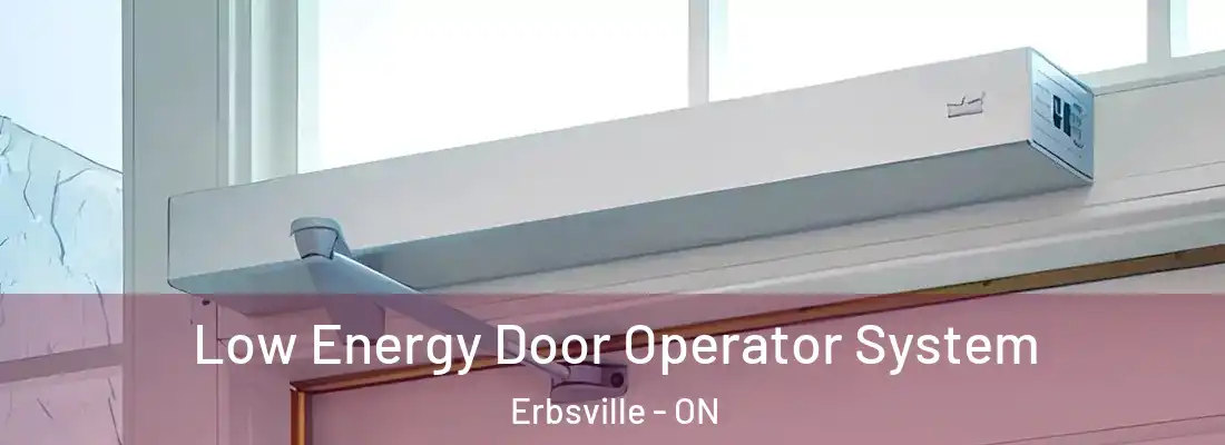  Low Energy Door Operator System Erbsville - ON