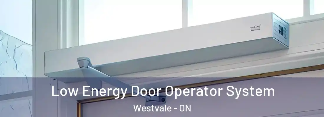  Low Energy Door Operator System Westvale - ON