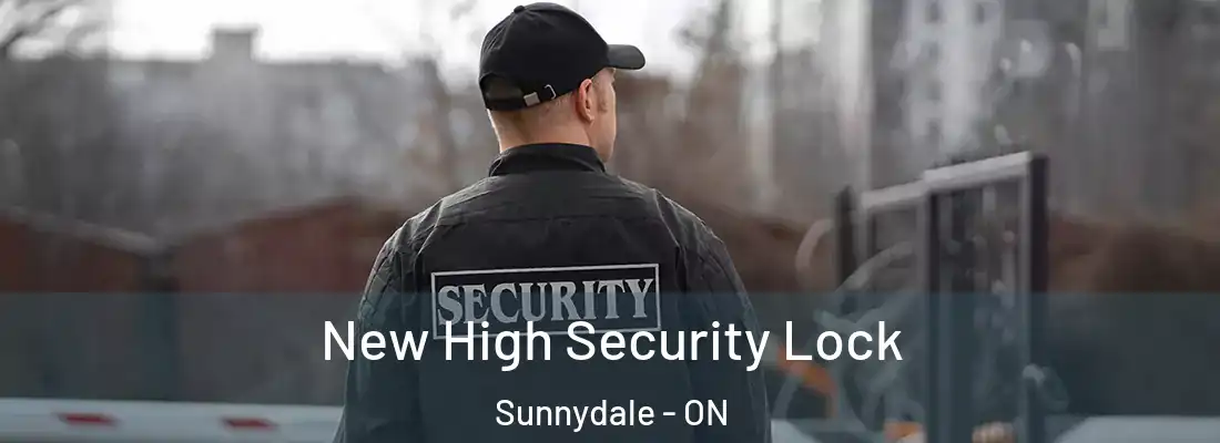  New High Security Lock Sunnydale - ON