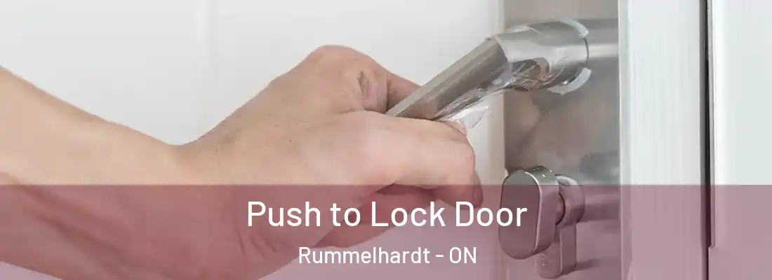  Push to Lock Door Rummelhardt - ON