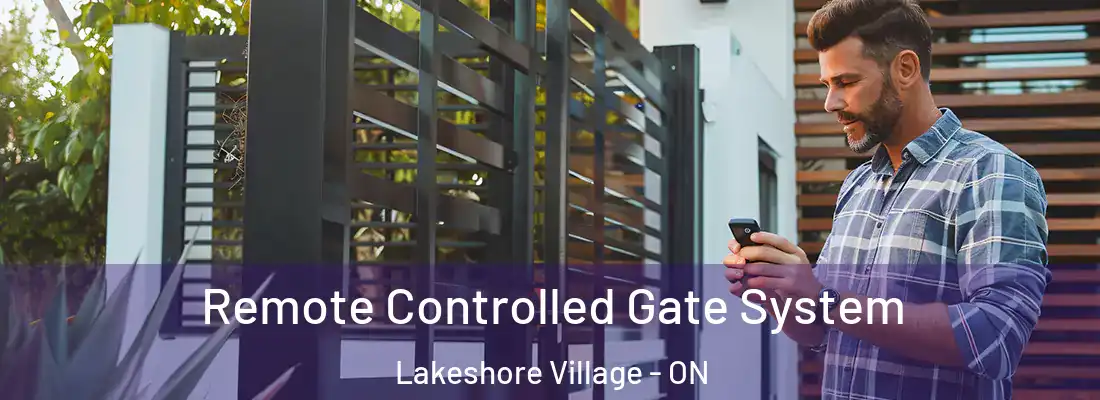  Remote Controlled Gate System Lakeshore Village - ON