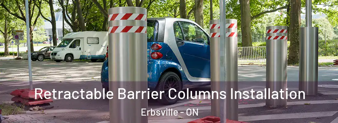  Retractable Barrier Columns Installation Erbsville - ON