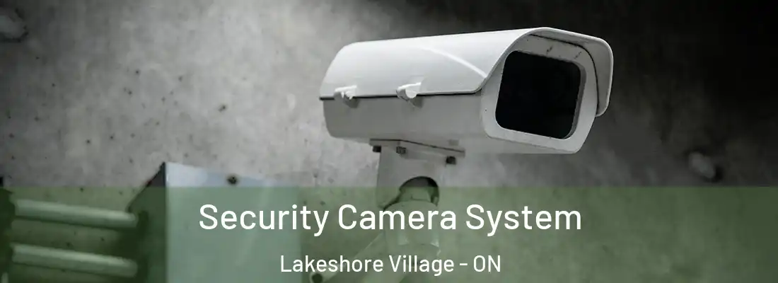 Security Camera System Lakeshore Village - ON