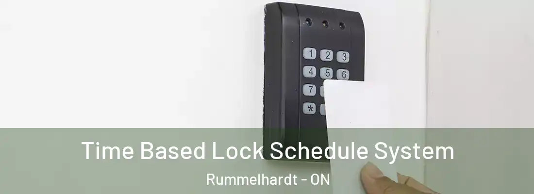  Time Based Lock Schedule System Rummelhardt - ON