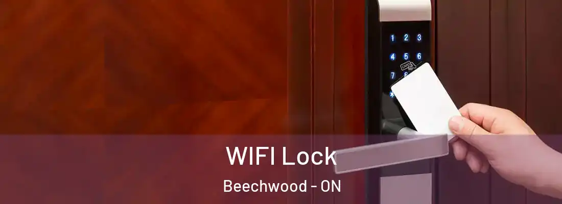  WIFI Lock Beechwood - ON